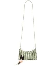 Rabanne - Studded Calfskin Crossbody Bag - Lyst
