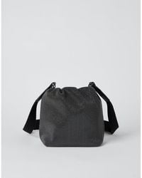 Brunello Cucinelli - Textured Shoulder Bag - Lyst