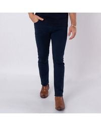 BOSS - Long Slim-Fit Denim Jeans - Lyst