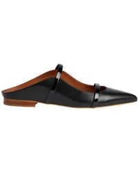 Malone Souliers - Leather Flat Mules, Brand Size 36 (Us - Lyst