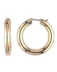 Roberto Coin - 18k Yellow Gold Round Hoop Earrings - Lyst
