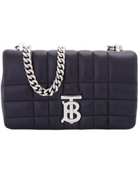 Burberry - Quilted Leather Mini Lola Bag - Lyst
