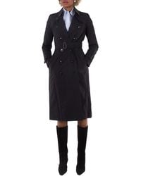 Burberry - The Chelsea Long Cotton-gabardine Trench Coat - Lyst