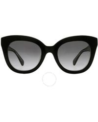 Kate Spade - Grey Shaded Oval Sunglasses Belah/s 0807/9o 50 - Lyst