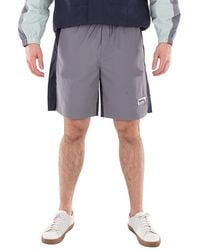 Maison Kitsuné - Colour-Block Track Shorts - Lyst