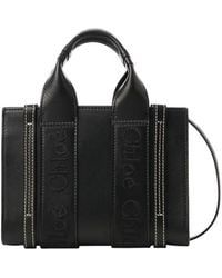 Chloé - Woody Mini Tote Bag - Lyst