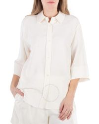 Anine Bing - Ladies Ivory Mary Buttoned Down Shirt - Lyst