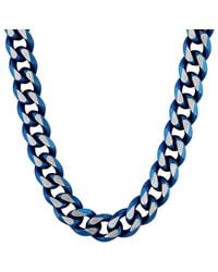 Robert Alton - Stainless Steel With Ip Curb Link Fashion Chain - Lyst