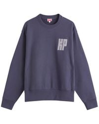 KENZO - Kamon Embroidered Classic Fit Sweatshirt - Lyst