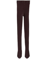 Burberry - Ribbed Fine Wool Blend Tights - Lyst