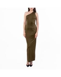 Saint Laurent - One-Shoulder Maxi Dress - Lyst