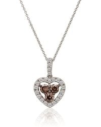 Le Vian - Ladies Chocolate Hearts Necklaces Set - Lyst