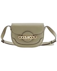 Michael Kors - Hally Signature Saddle Crossbody Bag - Lyst