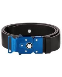 Montblanc - M Lock 4810 Buckle 35Mm Leather Belt 131170 - Lyst