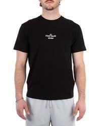Stone Island - Archivio Print Slim-Fit Cotton T-Shirt - Lyst
