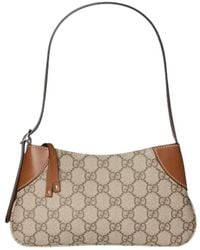 Gucci - Gg Emblem Super Mini Shoulder Bag - Lyst