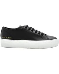 Common Projects - Tournament Low-Top Leather Sneakers - Lyst