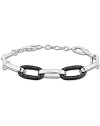 Amour - Enamel Oval Link Bracelet - Lyst