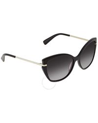 Longchamp - Grey Gradient Cat Eye Sunglasses Lo627s 001 57 - Lyst