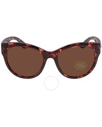 Costa Del Mar - Maya Copper Polarized Polycarbonate Sunglasses 6s9011 901103 55 - Lyst