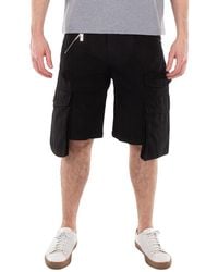 Gcds - Cotton Gabardine Ultracargo Bermuda Shorts - Lyst