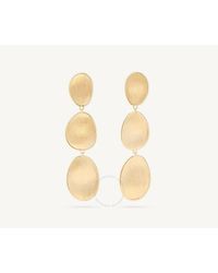 Marco Bicego - Lunaria 18k Gold 3-drop Earrings - Lyst