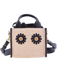 Inoui Edition - Woven Daisy Mini Tote Bag - Lyst