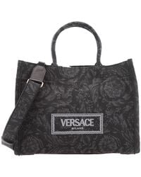 Versace - Barocco Athena Medium Tote Bag - Lyst