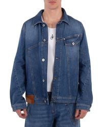 JW Anderson - Twisted Denim Jacket - Lyst