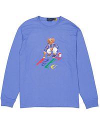 Polo Ralph Lauren - Teddy Bear Print Long-Sleeved T-Shirt - Lyst