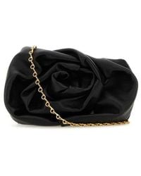 Burberry - Nappa Leather Rose Clutch - Lyst