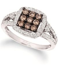 Le Vian - Ladies Chocolate Cluster Rings Set - Lyst