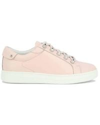 Jimmy Choo - Antibes Pearl-Embellished Sneakers, Brand Size 36.5 Us - Lyst