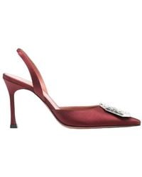 AMINA MUADDI - Camelia 90 Slingback Pumps, Brand Size 37 Us - Lyst