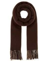 Burberry - Sand Knight-Logo Check Scarf - Lyst
