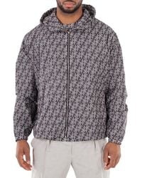 Fendi - Monogram Jacquard Hooded Jacket, Brand Size 50 (Us - Lyst