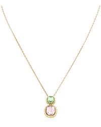 Swarovski - Chroma Cushion Cut Pendant Necklace - Lyst