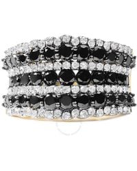 Haus of Brilliance - 14k Gold Plated .925 Sterling Silver 1 3/4 Cttw Treated Black - Lyst