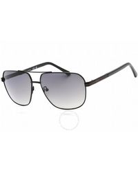 Guess Factory - Smoke Gradient Navigator Sunglasses Gf0245 01b 60 - Lyst