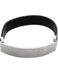 Montblanc - Urban Spirit Leather Bracelet - Lyst
