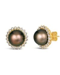 Le Vian - Ladies Chocolate Pearl Collection Earrings Set - Lyst