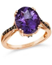 Le Vian - Ladies Semi Precious Ring Featuring 4 Cts. Grape Amethyst Set - Lyst