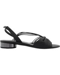 Ferragamo - Sabina Mirrored Heeled Sandals - Lyst