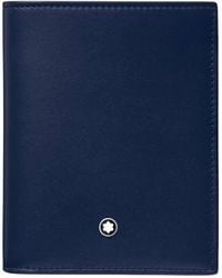Montblanc - Meisterstuck Compact 6Cc Leather Wallet - Lyst