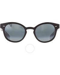 Maui Jim - Joy Ride Neutral Grey Oval Sunglasses 841-02k 49 - Lyst
