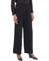 Burberry - High-waisted Wide-leg Trousers - Lyst