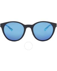 Oakley - Spindrift Prizm Sapphire Polarized Round Sunglasses Oo9474 947409 52 - Lyst