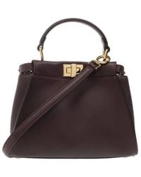 Fendi - Peekaboo Iseeu Shoulder Bag - Lyst