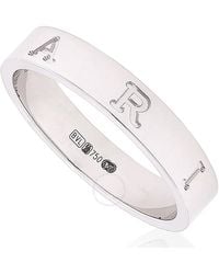 BVLGARI - B.Zero1 Essential 18 Kt Band Ring - Lyst