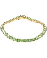 Swarovski - Matrix Round Cut Tennis Bracelet - Lyst
